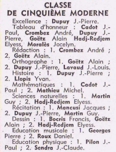 extrait du journal extrait du journal